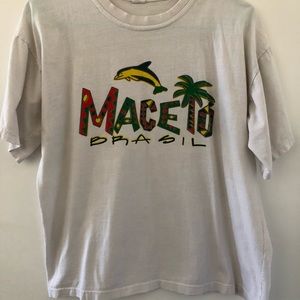 White Brasil t shirt